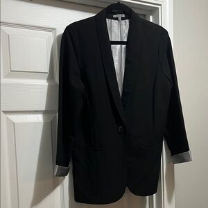 Charlotte Russe XL partially liner black blazer